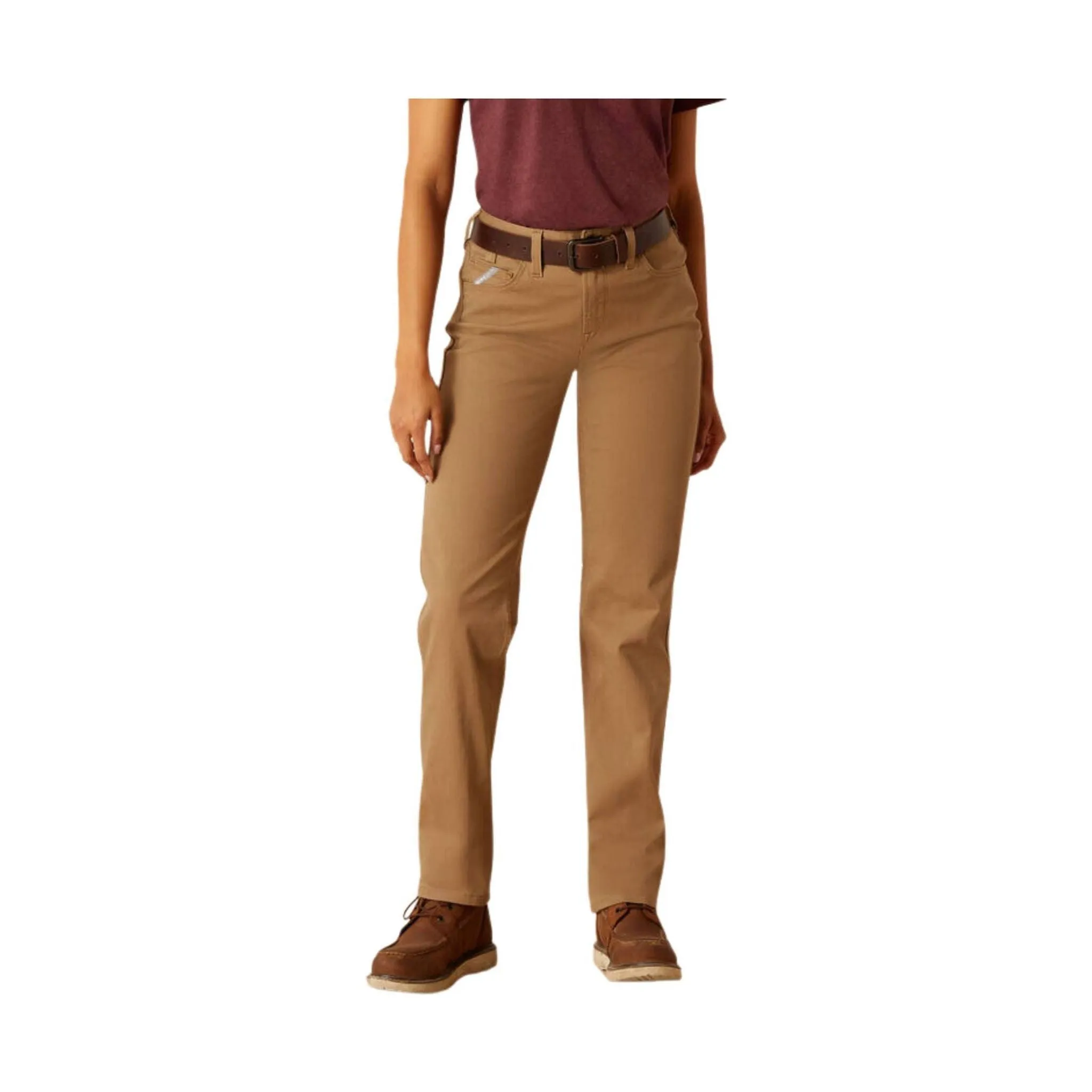 Ariat Women's Rebar PR Made Tough Straight Pant - Field Khaki