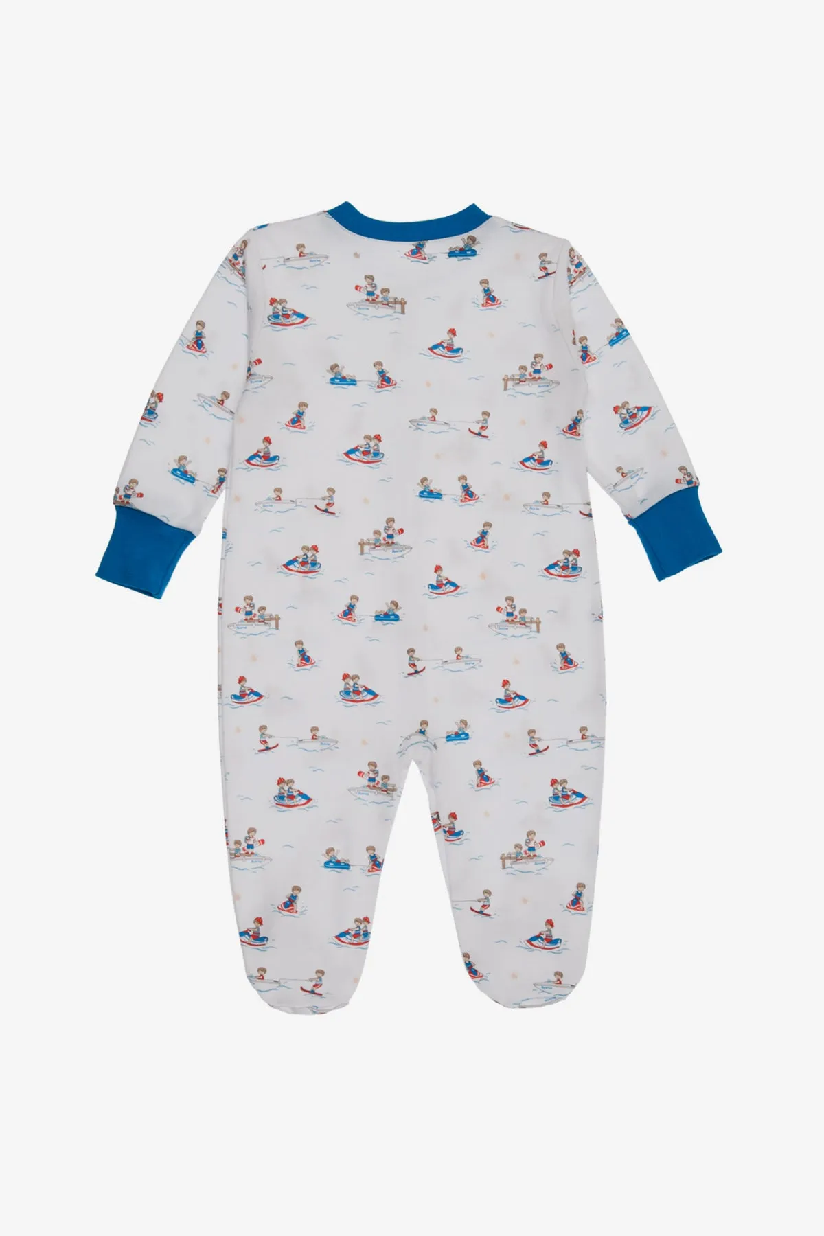 Babycottons By the Sea Baby Footie