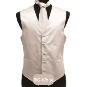 Big-White Mens Solid Vest