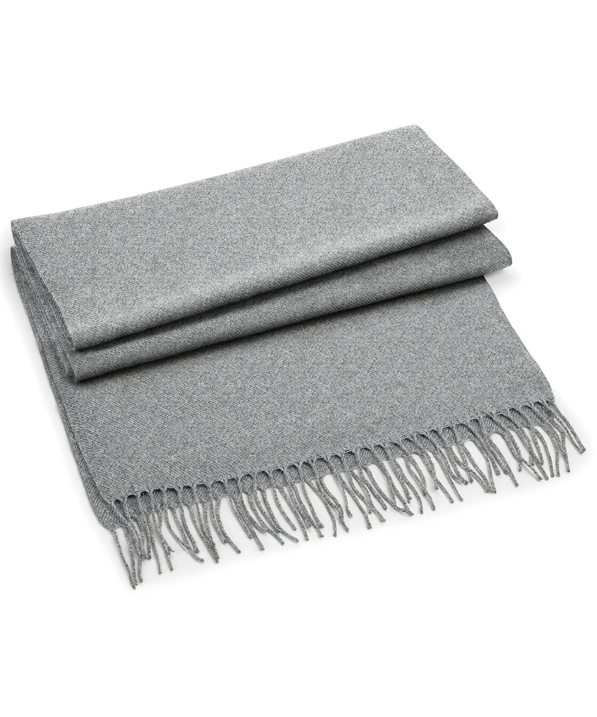 Classic woven scarf | Heather Grey