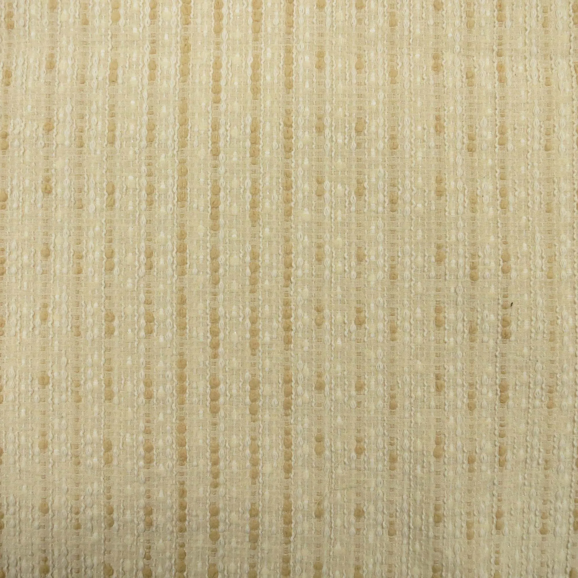 Cream Beige Wool Tweed/ Boucle