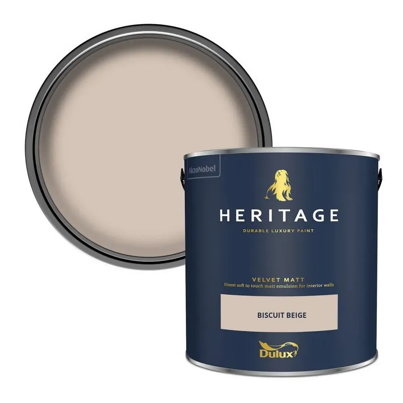 Dulux Heritage Matt Emulsion - Biscuit Beige