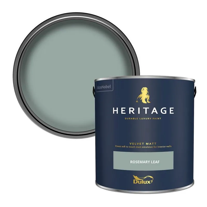 Dulux Heritage Matt Emulsion - Rosemary Leaf