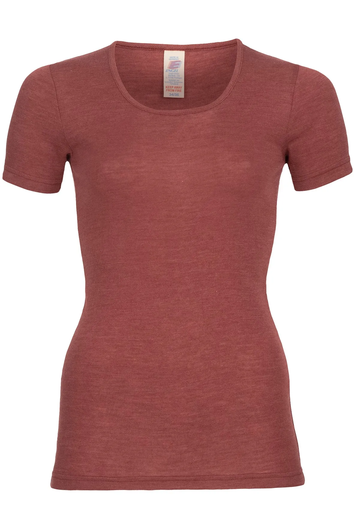 Engel Women T-Shirt, Wool/Silk