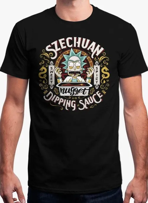 GRANDPA'S DIPPING SAUCE - RICK AND MORTY T-shirt