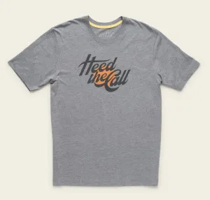 Heed The Call Flourish Shirt - Grey Heather