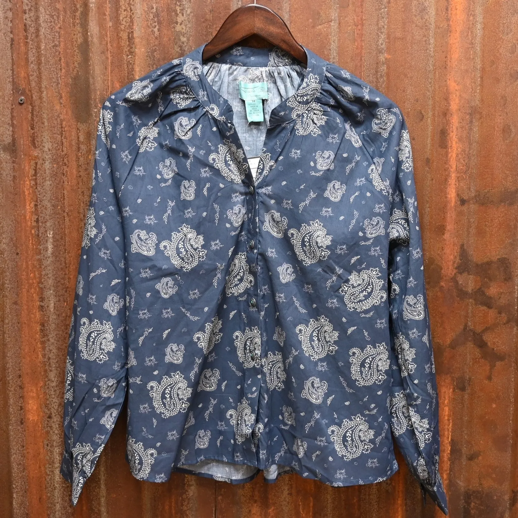 Marie Blouse in Navy