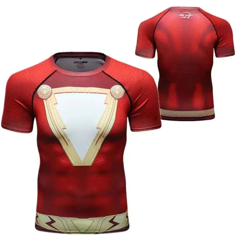 MINISO Superhero Fitness Base Layer Shirt