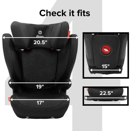 Monterey 4DXT Latch 2-in-1 Booster Car Seat - Black