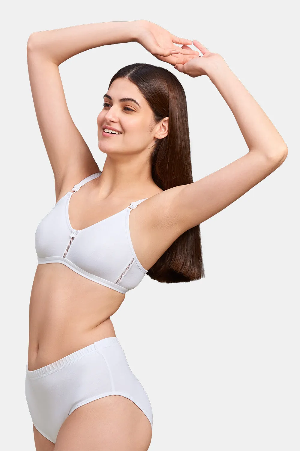 Naidu Hall Knitwear Bra Combo Pack – Soft, Comfortable, and Stylish Support for Everyday Wear (Beauti C44)