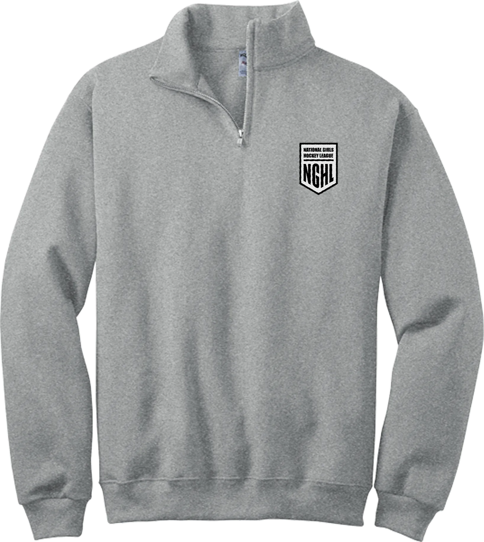 NGHL NuBlend 1/4-Zip Cadet Collar Sweatshirt