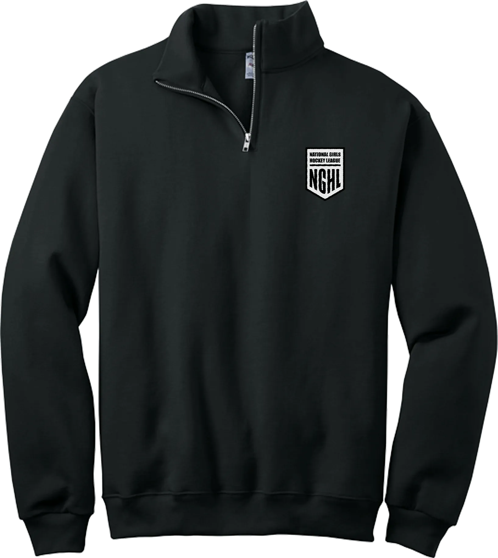 NGHL NuBlend 1/4-Zip Cadet Collar Sweatshirt