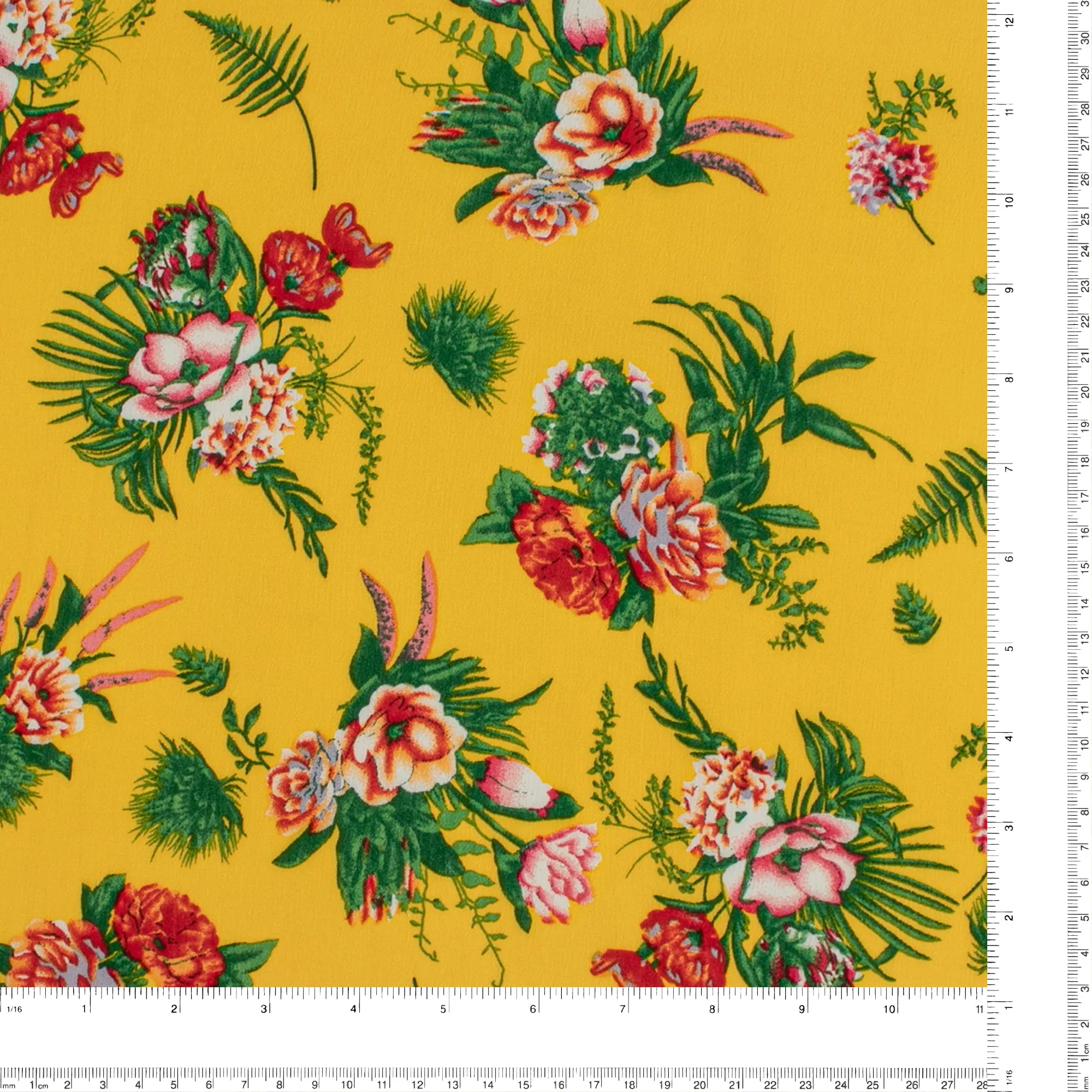 Printed Rayon Yoryu - TALIA  005 - Yellow