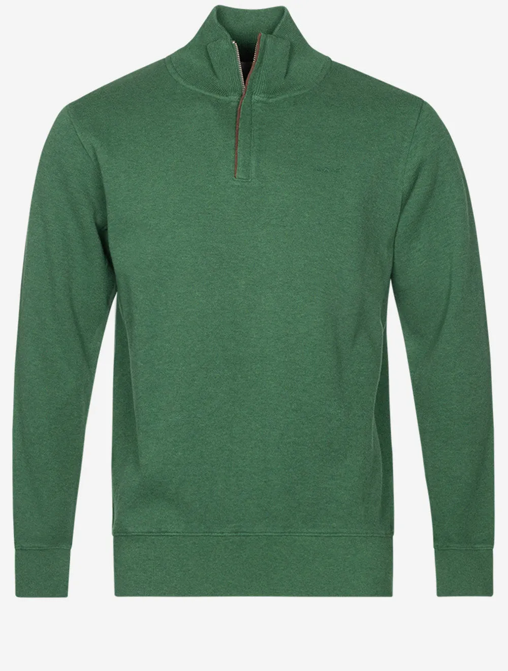 Sacker Half Zip Forest Green