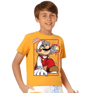 Super Mario T Shirt For Kids