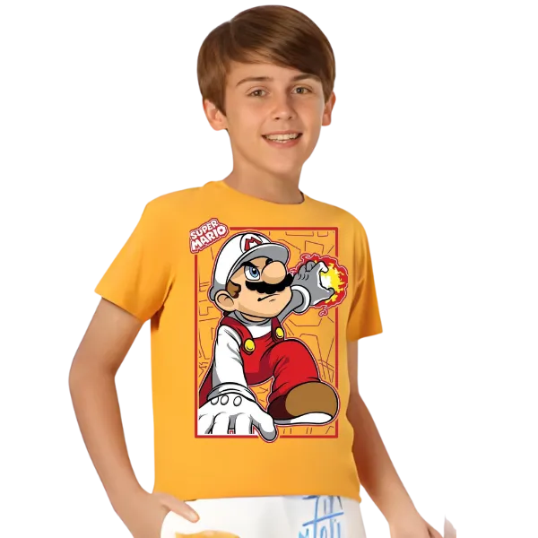 Super Mario T Shirt For Kids