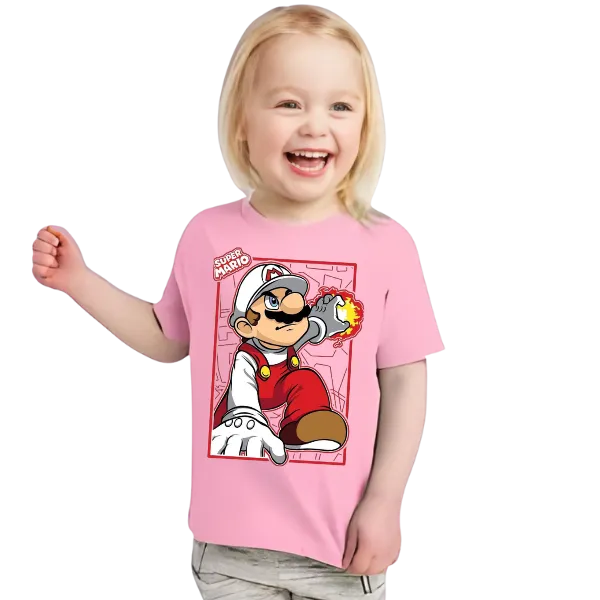 Super Mario T Shirt For Kids