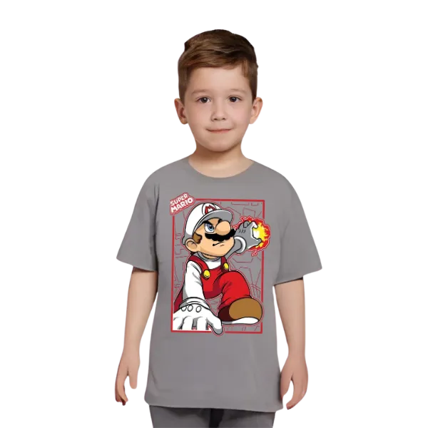 Super Mario T Shirt For Kids