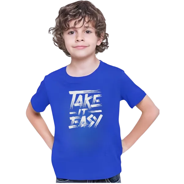 TAKE IT EASY KIDS T SHIRT