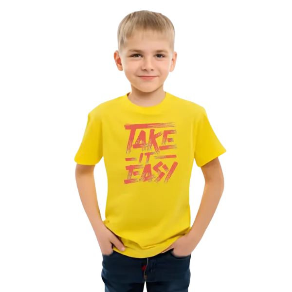 TAKE IT EASY KIDS T SHIRT