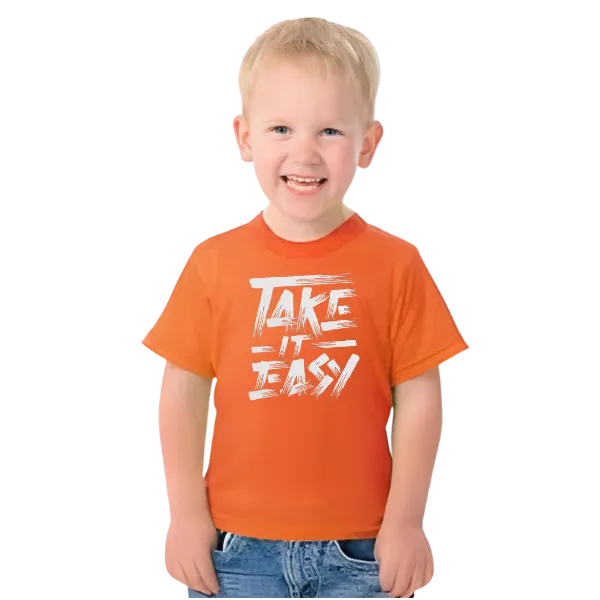 TAKE IT EASY KIDS T SHIRT