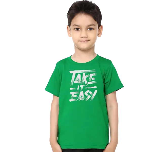 TAKE IT EASY KIDS T SHIRT