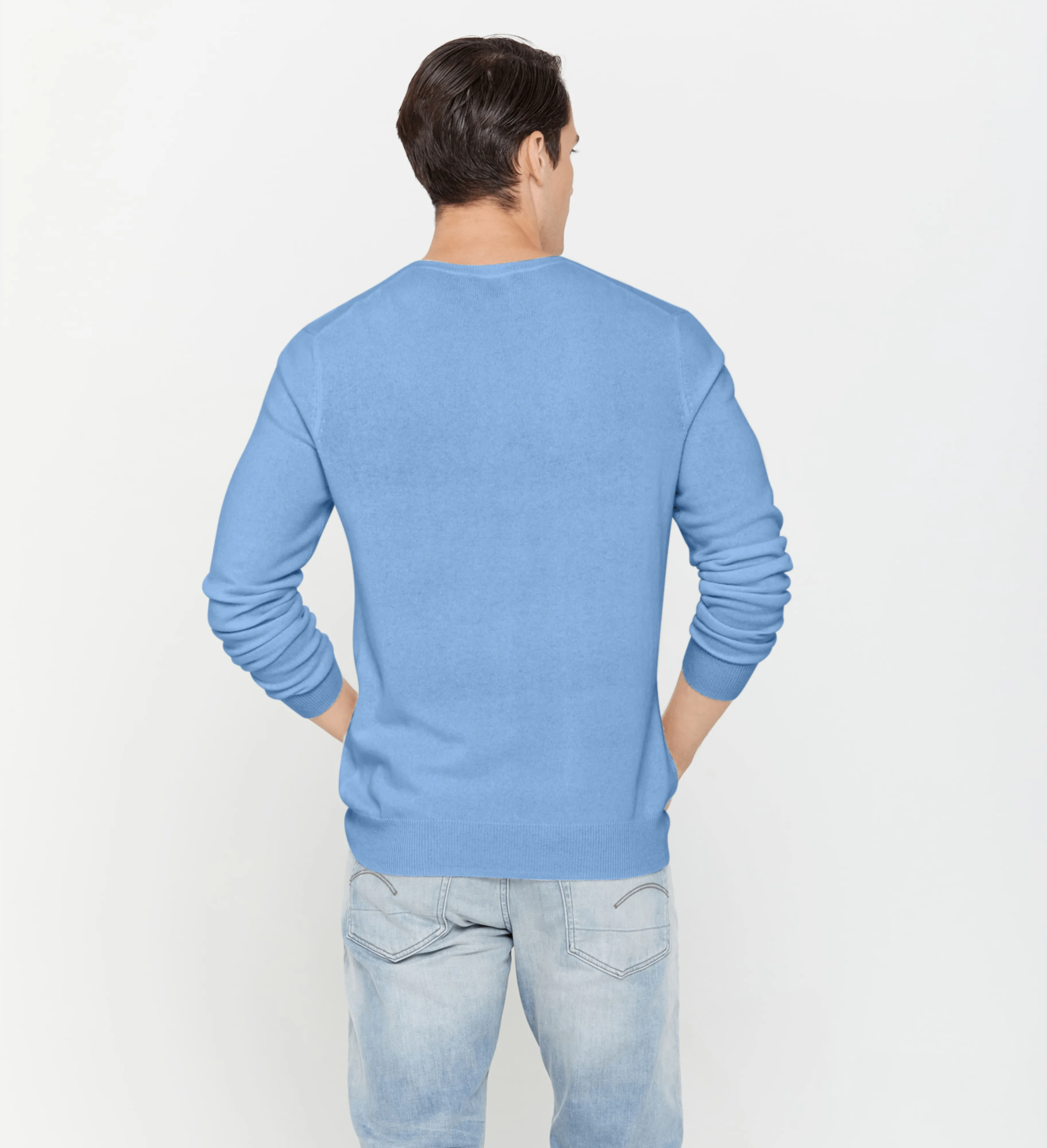 The Men’s Basic Crewneck Cashmere Sweater