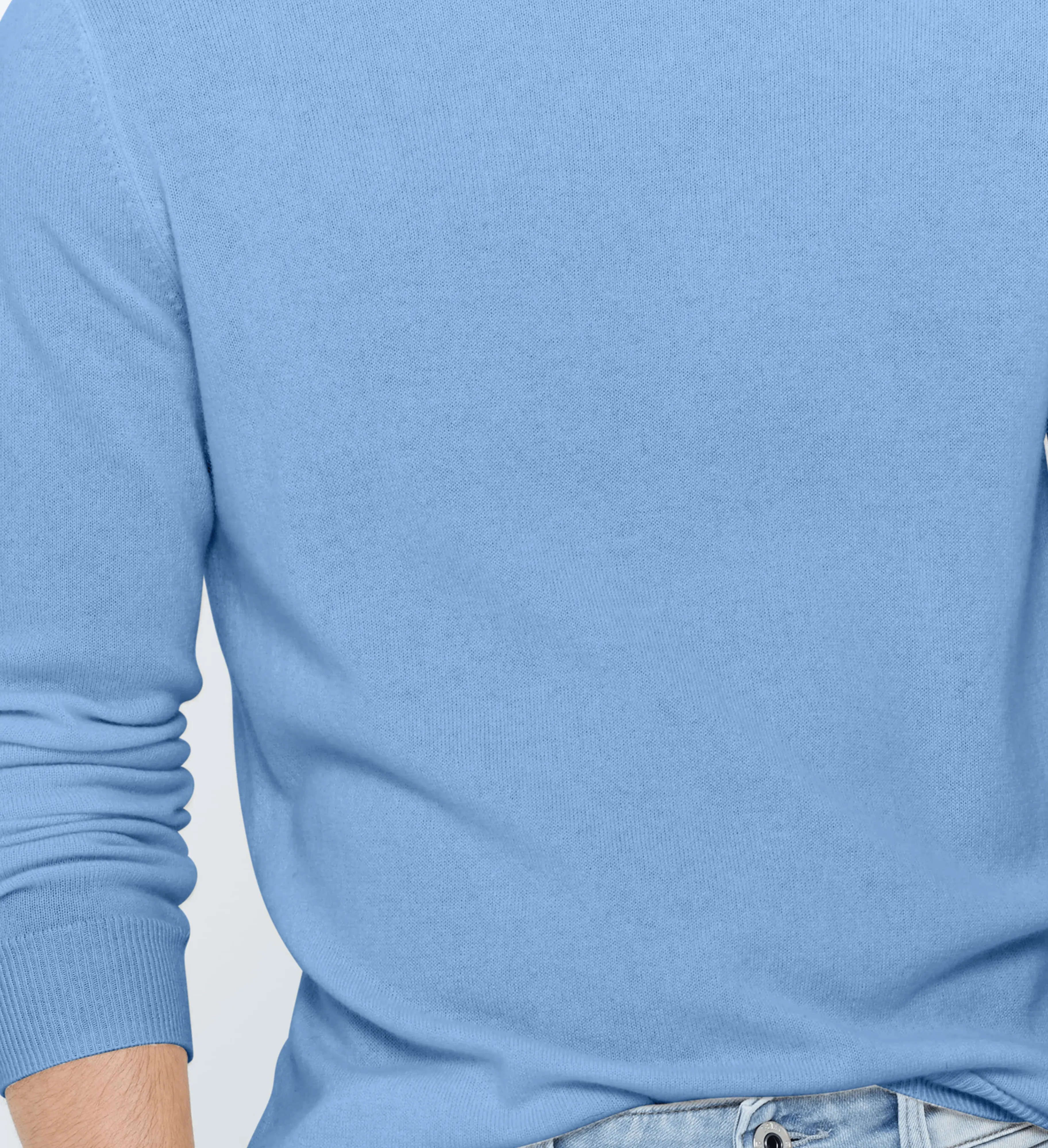 The Men’s Basic Crewneck Cashmere Sweater