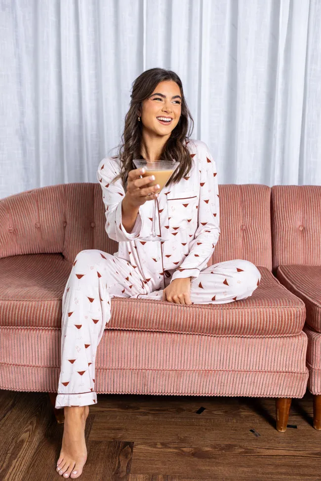 Under The Stars Espresso Martini Bamboo Pajama Pants FINAL SALE