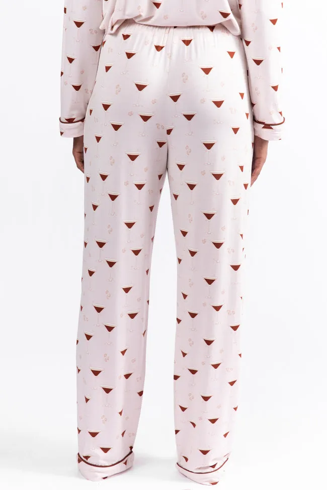 Under The Stars Espresso Martini Bamboo Pajama Pants FINAL SALE