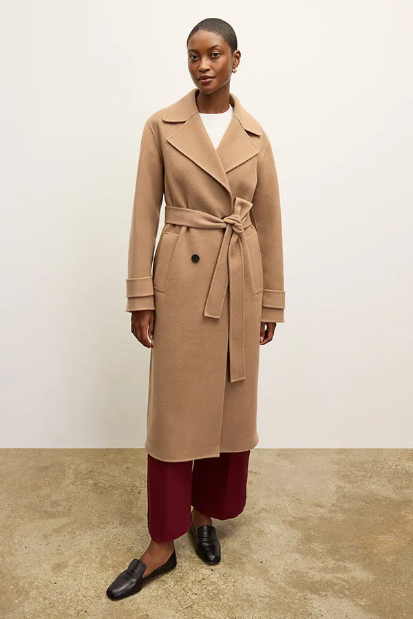 Viola Coat - Double-Face Wool :: Camel