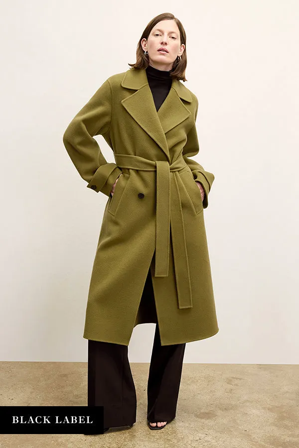 Viola Coat - Double-Face Wool :: Pistachio