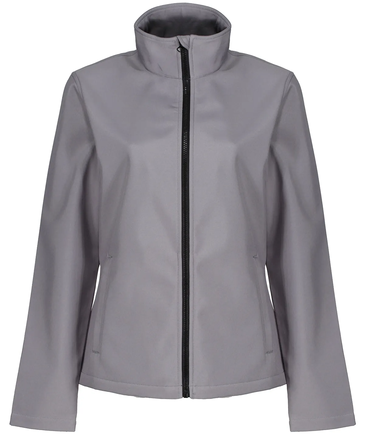 Womens Ablaze printable softshell | Rock Grey