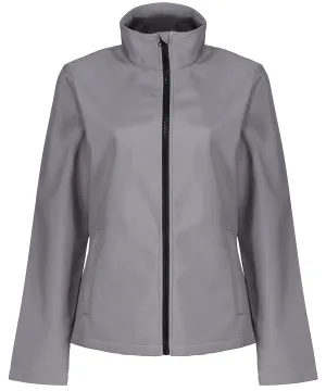 Womens Ablaze printable softshell | Rock Grey