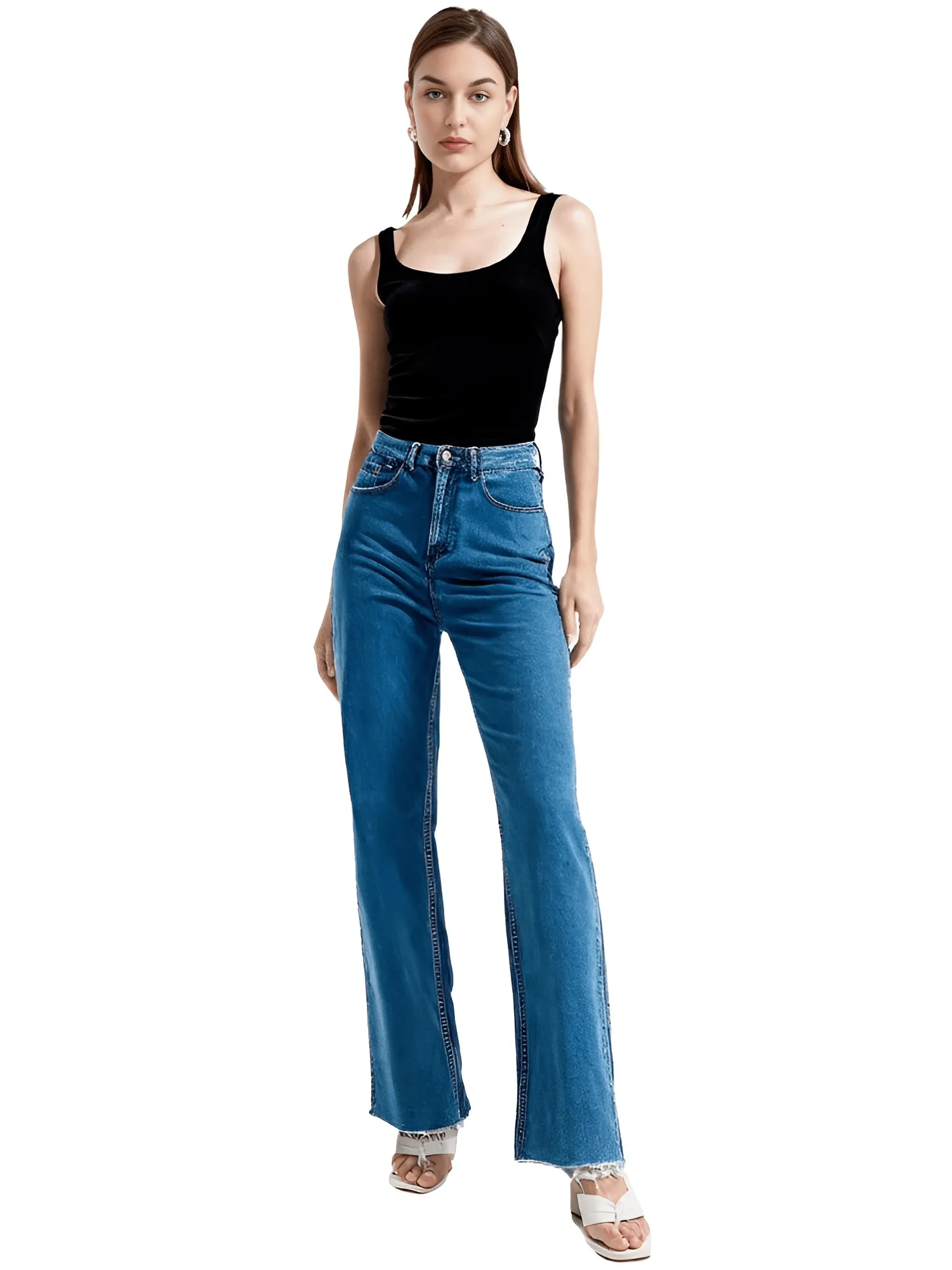 Women's Straight Leg Boyfriend Jeans